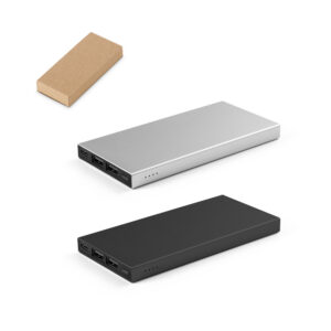 Carregador Power Bank Personalizado 5000 mAh - S97164 para Brindes de Eventos e Feiras da Zen Brindes.