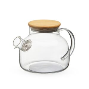 Chaleira de Vidro Personalizada 800 ml - X14943 para Brindes de Eventos e Feiras da Zen Brindes.
