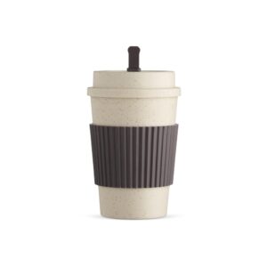 Copo Fibra de Trigo Personalizado 450 ml - X03699 para Brindes de Eventos e Feiras da Zen Brindes.