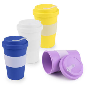 Copo Plástico Personalizado 400 ml - ACO023 para Brindes de Eventos e Feiras da Zen Brindes.