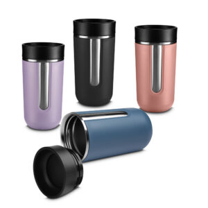 Copo Térmico Personalizado 400 ml - ACO9350 para Brindes de Eventos e Feiras da Zen Brindes.