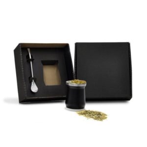 Cuia Térmica Personalizada em Inox 300 ml - MIG-03321 para Brindes de Eventos e Feiras da Zen Brindes.