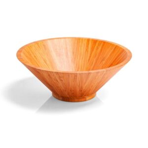 Cumbuca em Bambu Pequin Personalizado 3 Litros - MRE-00303 para Brindes de Eventos e Feiras da Zen Brindes.