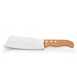Cutelo Inox e Bambu Personalizado 6" - MUB-00523 para Brindes de Eventos e Feiras da Zen Brindes.