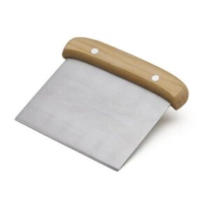 Espátula Multiuso em Bambu e Inox Personalizado - MUD-00203 para Brindes de Eventos e Feiras da Zen Brindes.