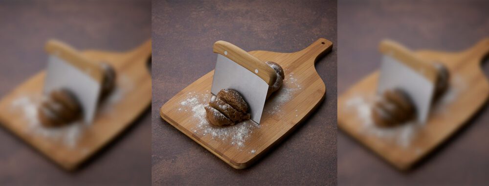 Espátula Multiuso em Bambu e Inox Personalizado - MUD-00203 para Brindes de Eventos e Feiras da Zen Brindes.