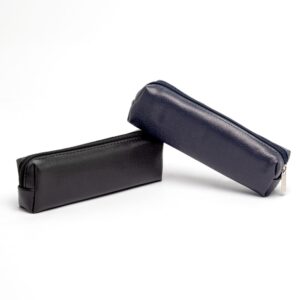 Estojo de Couro Personalizado para Brindes Corporativos - X08127 para Brindes de Eventos e Feiras da Zen Brindes.