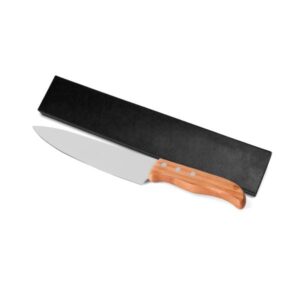 Faca Inox e Bambu Personalizado para Brindes Corporativos - MUD-00513 para Brindes de Eventos e Feiras da Zen Brindes.