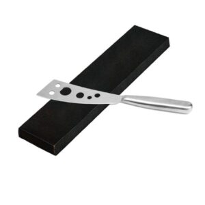 Faca para Queijo Personalizada Inox Escovado 5" - MUD-00080 para Brindes de Eventos e Feiras da Zen Brindes.