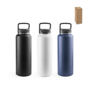 Garrafa Personalizada Inoxidável Reciclado 1200 ml - S94283 para Brindes de Eventos e Feiras da Zen Brindes.