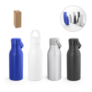 Garrafa Personalizada de Alumínio Reciclado 700 ml - S94295 para Brindes de Eventos e Feiras da Zen Brindes.