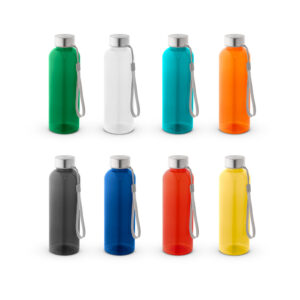 Garrafa Plástica Personalizada 580 ml - S94326 para Brindes de Eventos e Feiras da Zen Brindes.