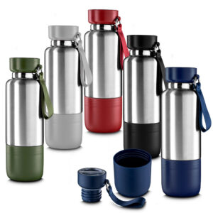 Garrafa Térmica 500 ml Personalizado - AGA9100A para Brindes de Eventos e Feiras da Zen Brindes.