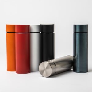 Garrafa Térmica Inox Personalizado 320 ml - X18904 para Brindes de Eventos e Feiras da Zen Brindes.
