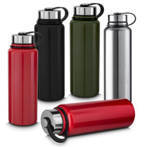 Garrafa Térmica Personalizada 1 Litro - AGA9200 para Brindes de Eventos e Feiras da Zen Brindes.