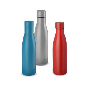 Garrafa em Inox Personalizada 450 ml - AGA8100A para Brindes de Eventos e Feiras da Zen Brindes.