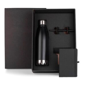 Kit Caderno e Acessórios Personalizado para Brindes - MKT-9046W para Brindes de Eventos e Feiras da Zen Brindes.