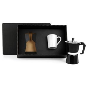 Kit Café 2 Peças Personalizado para Eventos Corporativos - MKT-90231 para Brindes de Eventos e Feiras da Zen Brindes.