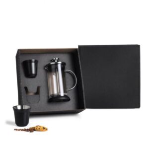 Kit Café 3 Peças Personalizado - MKT-90316 para Brindes de Eventos e Feiras da Zen Brindes.