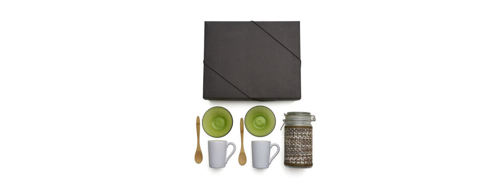 Kit Café da Manhã 7 Peças Personalizado - MKT-90178 para Brindes de Eventos e Feiras da Zen Brindes.