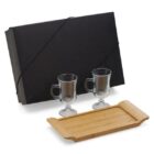 Kit Cafezinho 3 Peças Personalizado - MKT-90186 para Brindes de Eventos e Feiras da Zen Brindes.