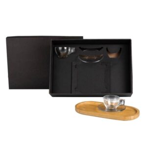 Kit Cafézinho Personalizado para Eventos Corporativos - MKT-90255 para Brindes de Eventos e Feiras da Zen Brindes.