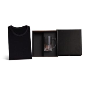 Kit Caneca e Camiseta 2 Peças Personalizado - MKT-90326 para Brindes de Eventos e Feiras da Zen Brindes.