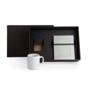 Kit Caneca e Porta-Retrato Personalizado para Brindes - MKT-90261 para Brindes de Eventos e Feiras da Zen Brindes.