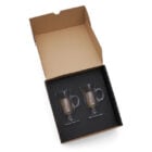 Kit Canecas para Café 2 Peças Personalizado - MVI-00812 para Brindes de Eventos e Feiras da Zen Brindes.