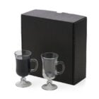 Kit Canecas para Café 2 Peças Personalizado - MVI-00812 para Brindes de Eventos e Feiras da Zen Brindes.