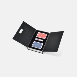 Kit Cartas e Dados Personalizado - MJL-00250 para Brindes de Eventos e Feiras da Zen Brindes.