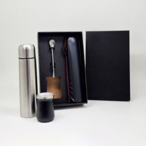 Kit Chimarrão e Tereré 3 Peças Personalizado - MKT-90331 para Brindes de Eventos e Feiras da Zen Brindes.