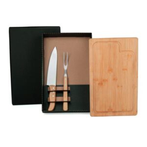 Kit Churrasco 3 Peças Personalizado - MME-04093 para Brindes de Eventos e Feiras da Zen Brindes.