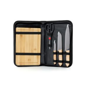 Kit Churrasco Personalizado para Eventos Corporativos - X02250 para Brindes de Eventos e Feiras da Zen Brindes.