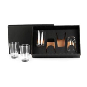 Kit Copos Vidro para Cerveja Personalizado - MVI-00314 para Brindes de Eventos e Feiras da Zen Brindes.