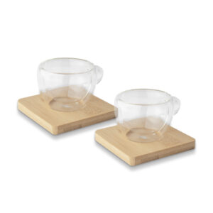 Kit Copos de Vidro Personalizado 60 ml - ACV300 para Brindes de Eventos e Feiras da Zen Brindes.