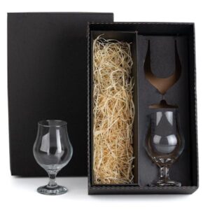 Kit Copos de Vidro para Cerveja Personalizado 400 ml - MVI-18322 para Brindes de Eventos e Feiras da Zen Brindes.