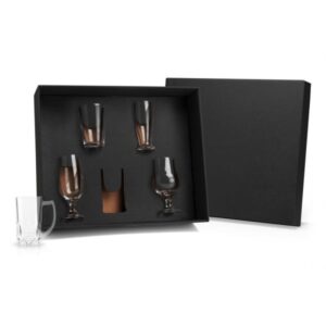 Kit Copos para Cerveja em Vidro Personalizado - MKT-90040 para Brindes de Eventos e Feiras da Zen Brindes.