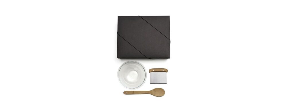 Kit Cozinha Personalizado em Bambu e Inox 3 Peças - MKT-90181 para Brindes de Eventos e Feiras da Zen Brindes.