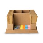 Kit Escritório em Kraft Personalizado para Brindes Corporativos - X15078 para Brindes de Eventos e Feiras da Zen Brindes.