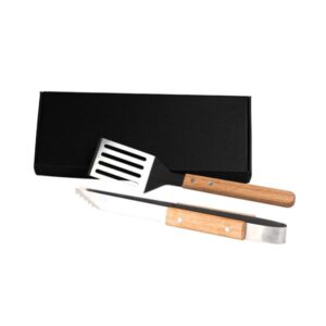 Kit Pegador e Espátula Perfurada Personalizado - MCJ-00356 para Brindes de Eventos e Feiras da Zen Brindes.
