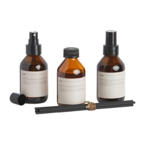 Kit Personalizado com 3 Aromas para Ambientes Avelã - X15012C para Brindes de Eventos e Feiras da Zen Brindes.