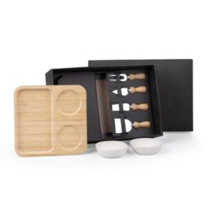 Kit Personalizado para Petisco 7 Peças - MKT-90199 para Brindes de Eventos e Feiras da Zen Brindes.
