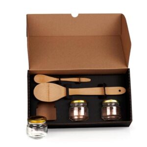 Kit Personalizado para Temperos 5 Peças - MKT-90047 para Brindes de Eventos e Feiras da Zen Brindes.