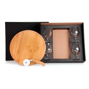Kit Pizza e Cerveja S Personalizado - MKT-9024E para Brindes de Eventos e Feiras da Zen Brindes.