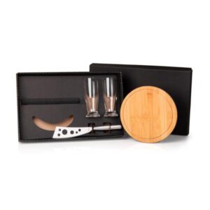 Kit Queijo e Cerveja Personalizado para Eventos Corporativos - MKT-90010 para Brindes de Eventos e Feiras da Zen Brindes.