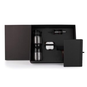 Kit Squeeze Personalizado 4 Peças para Eventos - MKT-9043H para Brindes de Eventos e Feiras da Zen Brindes.