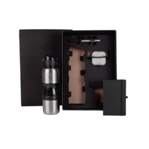 Kit Squeeze Personalizado 4 Peças para Eventos - MKT-9044H para Brindes de Eventos e Feiras da Zen Brindes.