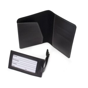 Kit Viagem Personalizado 2 Peças Bidins - X13828B para Brindes de Eventos e Feiras da Zen Brindes.