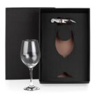 Kit Vinho com Abridor 2 Peças Personalizado - MKT-9044J para Brindes de Eventos e Feiras da Zen Brindes.